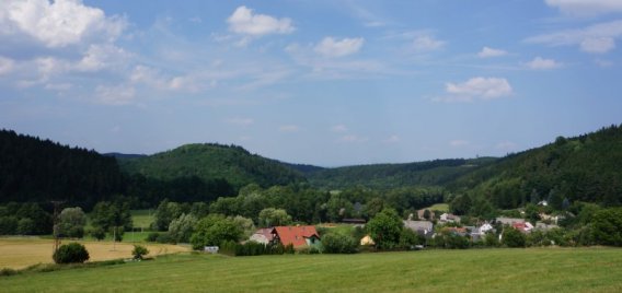 Od syrečků za Jasněnkou Výlet se psem 332